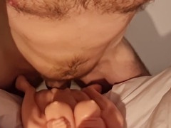 Fit babe pleases daddy's dick