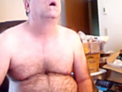 Hairy man, cam, amateur