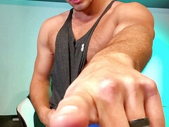 Stripping down naked! Eat my ass out !