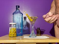 Hand Jerked Dirty Sperm Martini