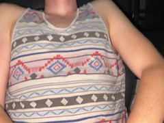 Dangled Latino Twunk Pokes My Backside in His Tesla