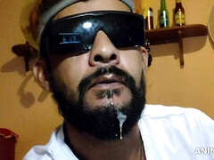 Watching Porn -clothes for sperm