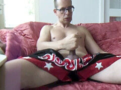 Thai Boxing brief spunking