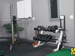 SEAN CODY - Clark Reid & Danny Fantasy Play With Each Other's Dicks At The Gym Then Daniel Comes In & Joins For A 3some