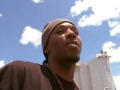 Interracial gay in doggie