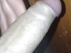 I masturbate in the bathroom of a job in Spanish African anal