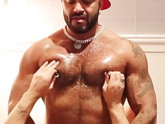FLEX fucked and nipples playing