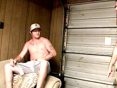 Jerking off, cum shot, gay straightnakedthugs