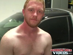 Hung mature daddy masturbates before a massive cumshot