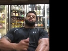 Black guy jerks off 3