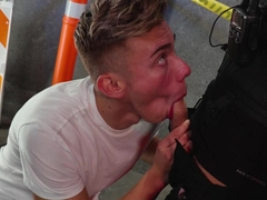 Steamy guys play naughty roles when they fuck in a kinky manner