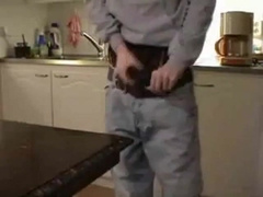 Twink Sagger Shoots a Load on the Table77777