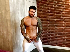 White and pink strip dance (pt.1)