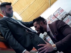 Dani Robles and Hugo Castellano going down and dirty