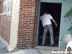 Stud fucks another dude's asshole for the first time