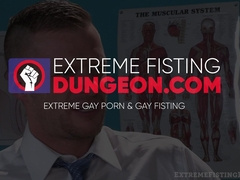 Lusty stud Axel fisting and sloppy sucking Brian Bonds