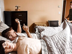 Justin Matthews and Blaze Austin take turns topping