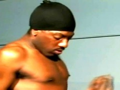 black man gives a blowjob