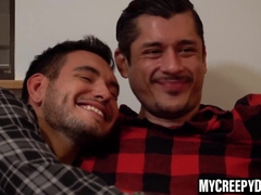 MyCreepyDad.com - Young sonnie submits to step-dad's super-steamy dinner and hook-up