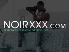 Frisky Beaux Banks along with Trent and Trey put the shoot aside and focus on each ot