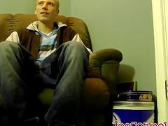 Redneck shows how he likes to stroke his pole