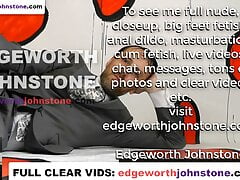 EDGEWORTH JOHNSTONE suit anal dildo CENSORED - deep in my tight gay asshole - suited office boss business man