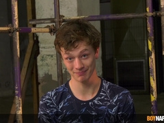 Subjugated Alex Fake trussed and porked by DILF Sebastian Kane