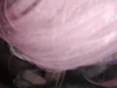 Femboy swallowed my load of cum