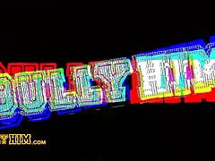 Class Bully Humps Sexy Black Nerd In The Restroom