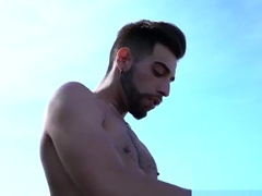 Kevin Lauren & Yahi Jil fucking bare in nature