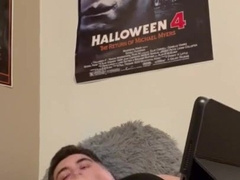 Super-Naughty stoner pops for the 5th time today