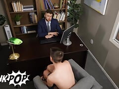 Naughty Twink Ryan Bailey Escapes Being Expelled For Fucking Dean Devy's Asshole - TWINKPOP
