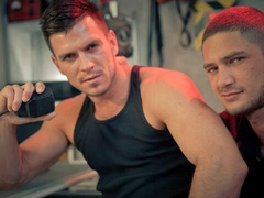 Bunker bang with horny Paddy O'Brian and Dato Foland