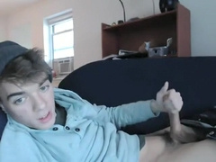 Wank With Jeans Down