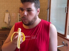 Passive In The Kitchen, Wanting To Give His Caboose