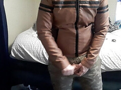 Fag locked in chastity