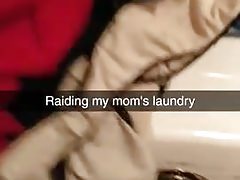 Indian dude plays with his moms panties