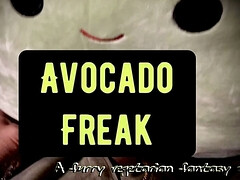 Avocado freak sucking dick