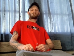 Jacking my giant spear on my smoke break