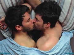 Friends jerking off together (very intimate)