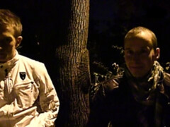 Gay 3some with amateur Czech sluts