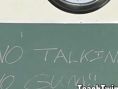 Naughty gay students anal fuck and cum