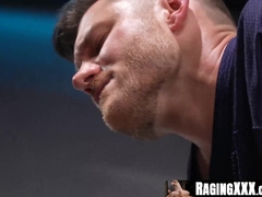 RagingXXX.com - Andre Donovan penetrates Caden Jackson's taut fuck hole with fervor