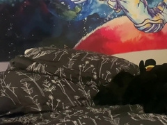 Wanking My Enormous Manmeat To Climax Before Couch