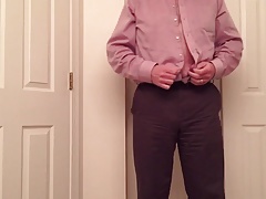 Stripping After a Day At The Office