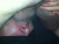 Bareback amateur with a hot body gets a wild BJ & a hot load