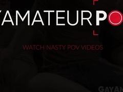 Deepthroat challenge of Calvin Banks and Paul Cannon gets nasty