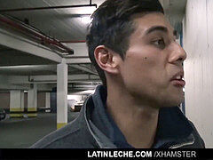 LatinLeche - Latino Gets penetrated in Parking pile