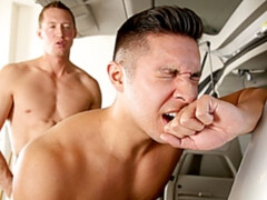 Semi-public anal with Pierce Hartman and Seth Santoro