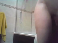 Caught my step-bro in the shower (REAL )